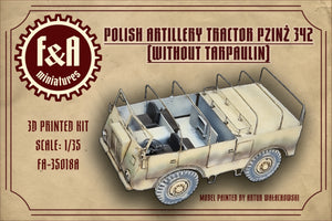 F&amp;amp;A Miniatures FA-35018A Pzinż 342 tractor without tarpaulin 1/35