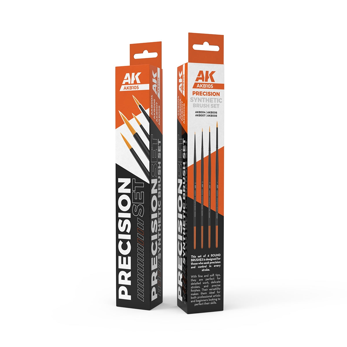 AK Interactive AKB105 PRECISION BRUSHES SET