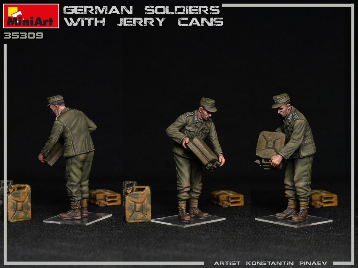 MiniArt 35286 GERMAN SOLDIERS WITH JERRY CANS 1/35 – imagen 6