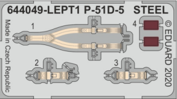 Eduard 644049 P-51D-5 LööK 1/48 AIRFIX – immagine 2