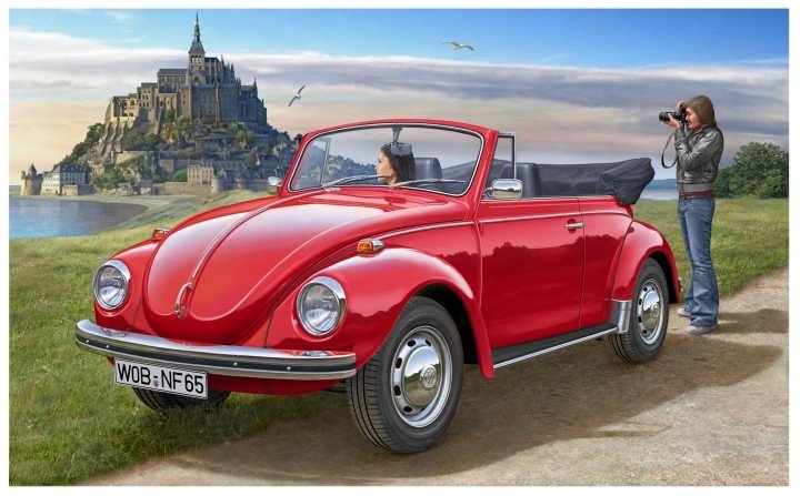 Revell 07078 VW Kafer 1500 Cabriolet 1/24