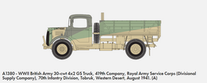 Airfix 1380 WWII British Army 30-cwt 4x2 GS Truck 1/35 – Bild 7