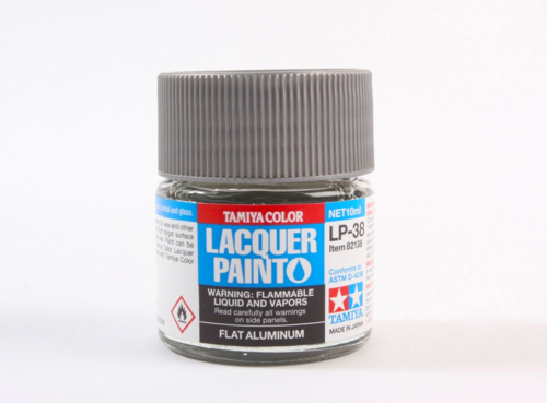 Tamiya 82138 LP-38 Flat aluminum 10ml – immagine 3