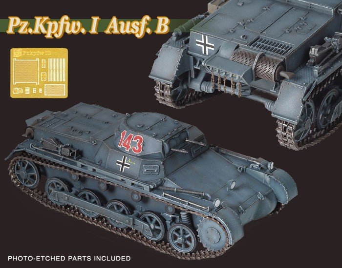 Dragon 6186 Pz.Kpfw. I Ausf. B 1/35 – immagine 4