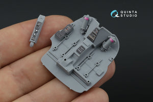 Quinta Studio QD48470 Ka-52 3D-Printed colored Interior on decal paper (Zvezda) 1/48 – image 15