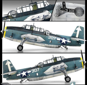 Academy 12285 TBM-3 (USS Bunker Hill) 1/48 – zdjęcie 2