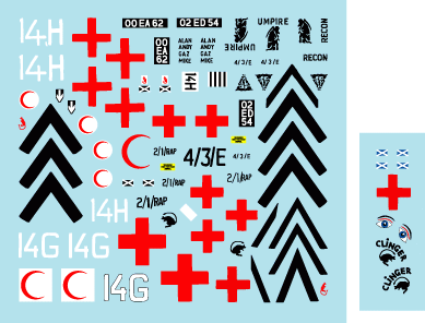 Star Decals 35-C1065 Maquettes britanniques FV432 et M548 au 1/35 – image 2