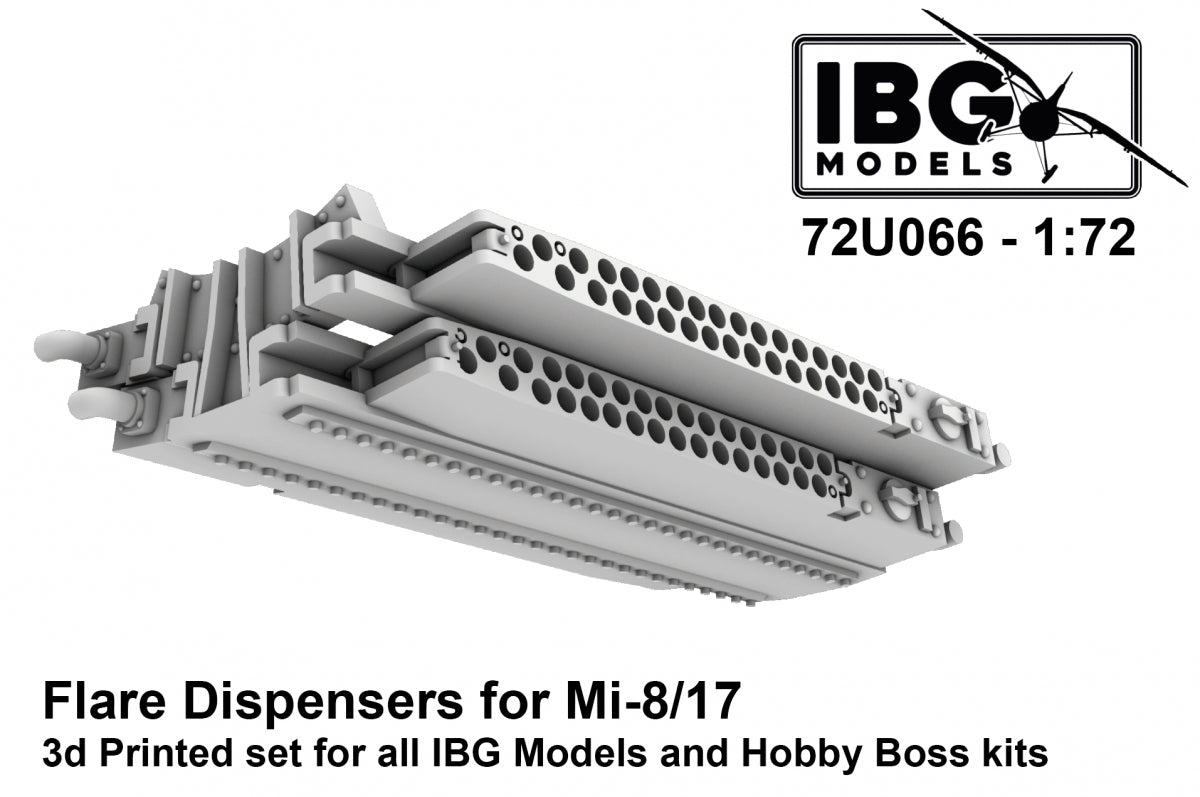IBG 72U066 Flare Dispensers for Mi-8/17 1/72