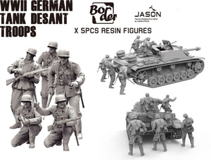 Das Werk DWF016 WWII German Tank Desant Troops 1/16 – zdjęcie 2