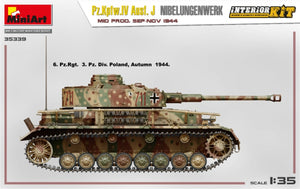 MiniArt 35339 Pz.Kpfw.IV Ausf. J Nibelungenwerk. MID PROD. SEP-NOV 1944 INTERIOR KIT 1/35 – Bild 5