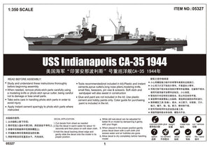 Trumpeter 05327 USS Indianapolis CA-35 1944 1/350 – image 3