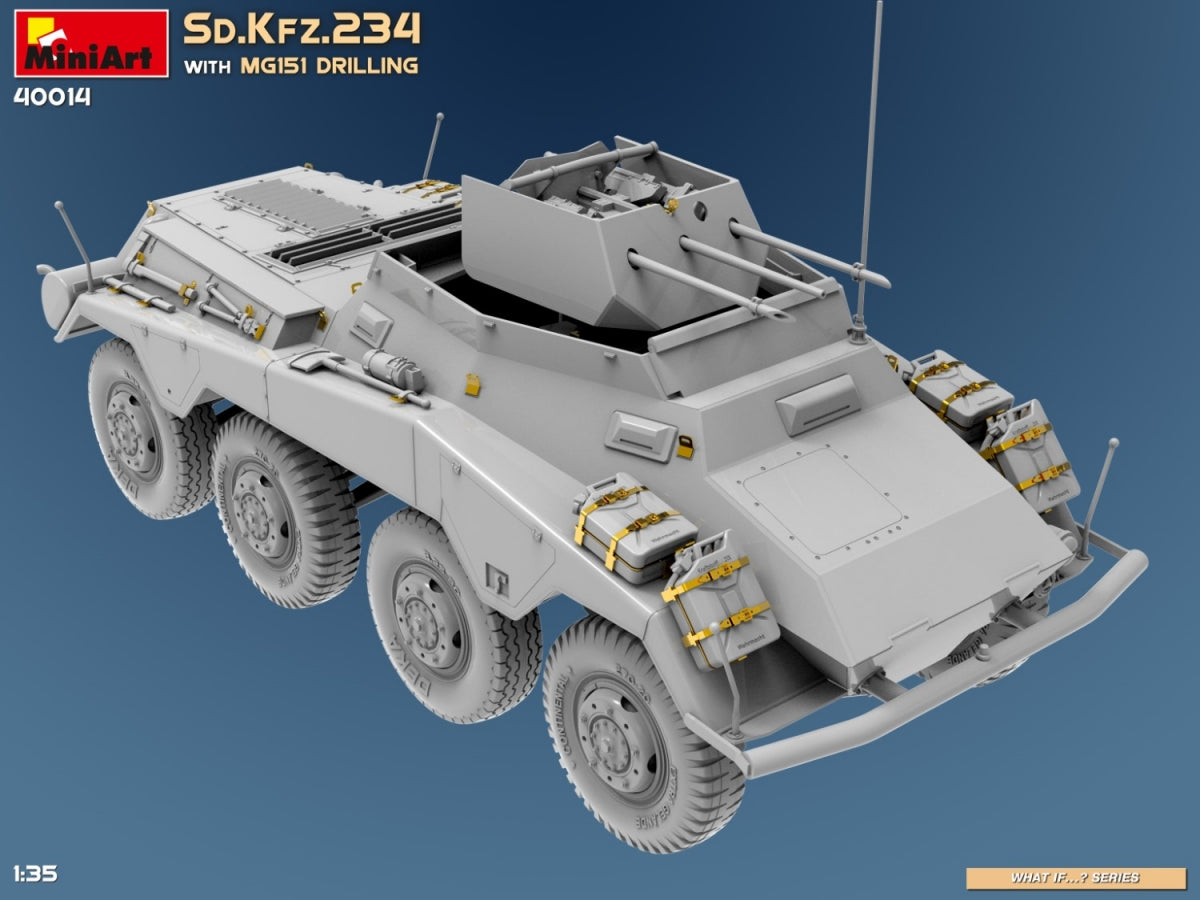 MiniArt 40014 Sd.Kfz.234 WITH MG151 DRILLING 1/35 – Bild 10