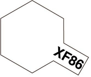 Tamiya XF86 Flat Clear (81786) Acrylic paint 10ml – immagine 2