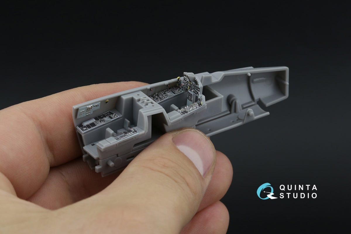 Quinta Studio QD72215 F-15D/F-15DJ Eagle 3D-Printed &amp;amp; coloured Interior on decal paper (Fine Molds) 1/72 – Bild 11