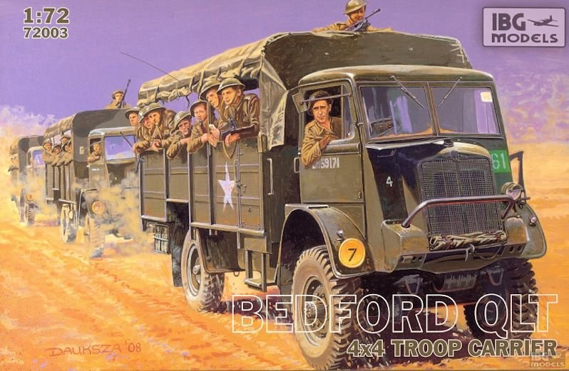 IBG 72003 Bedford QLT Transport de troupes 1/72