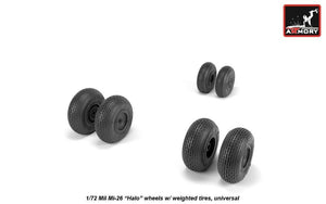 Armory Models AW72062 Mil Mi-26 Halo wheels w/ weighted tires 1/72 – image 2