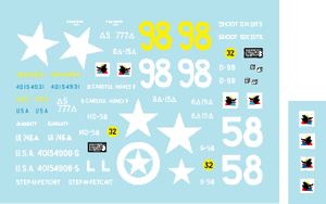 Star Decals 35-C1104 US Special Shermans - M32B1 TRV 1/35 – zdjęcie 2