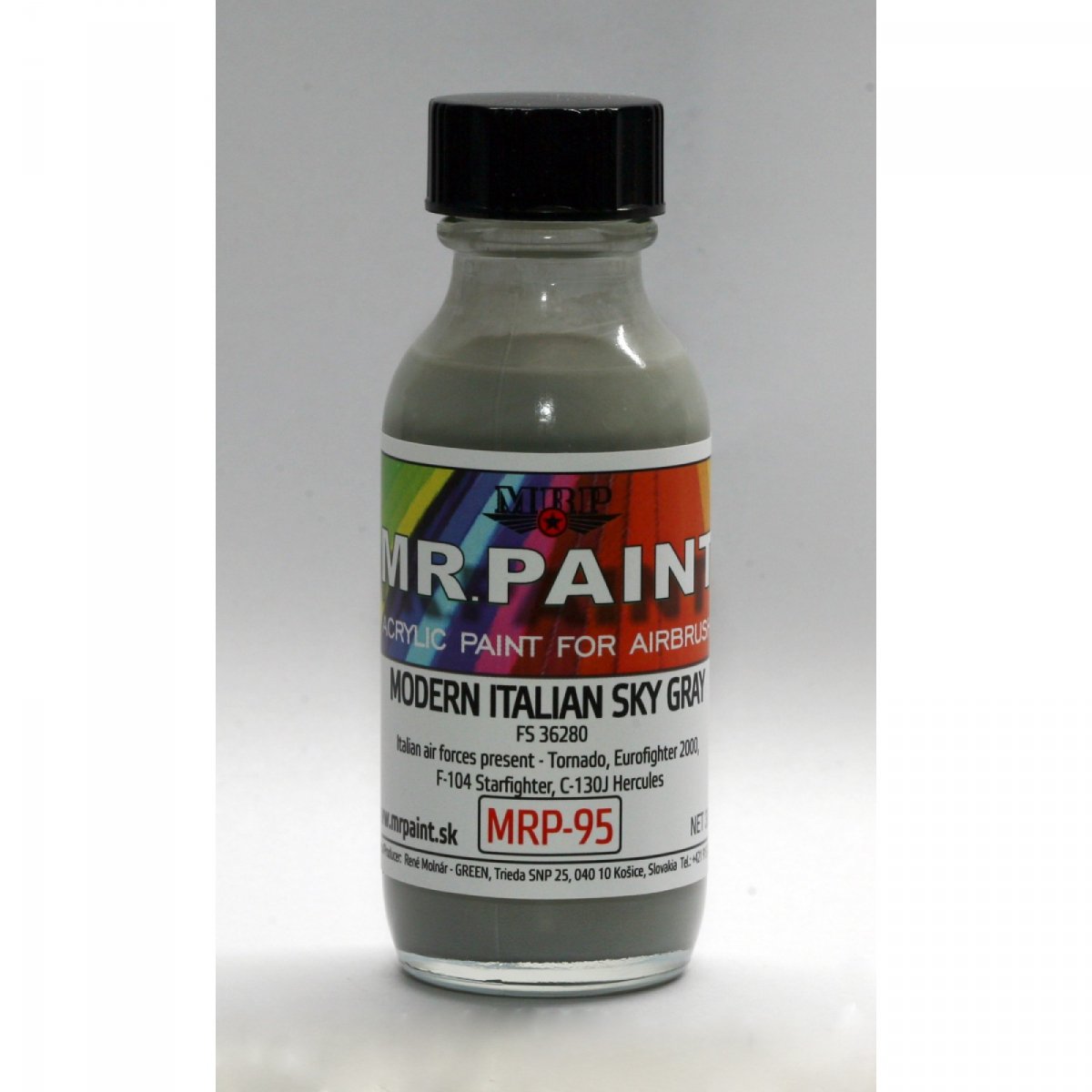 MR. Paint MRP-095 MODERN ITALIAN SKY GRAY FS 36280 30ml – Bild 2