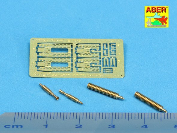 Aber 35L-101 Set of 2 barrels for machine guns ZB 37 used on Pz.35/38(t) tanks 1/35 – Bild 2
