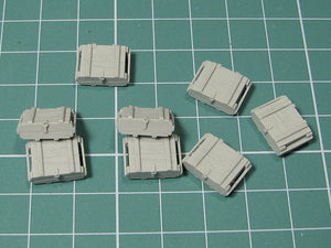 Eureka XXL E-035 Modern Russian Ammo Crates Type I for 7,62mm Ammo (for AK-47 Kalashnikov) 1/35 – Bild 4