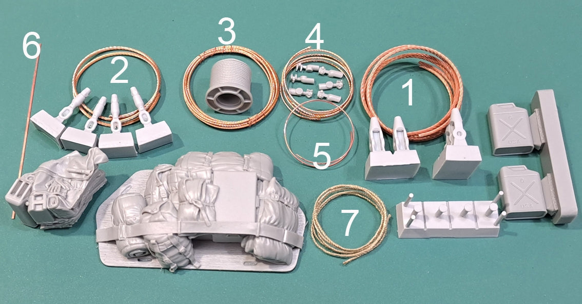 Kit de mise à niveau Eureka XXL ER-3571 pour le véhicule de génie de combat M728, compatible avec la maquette AFV Club 35254 au 1/35