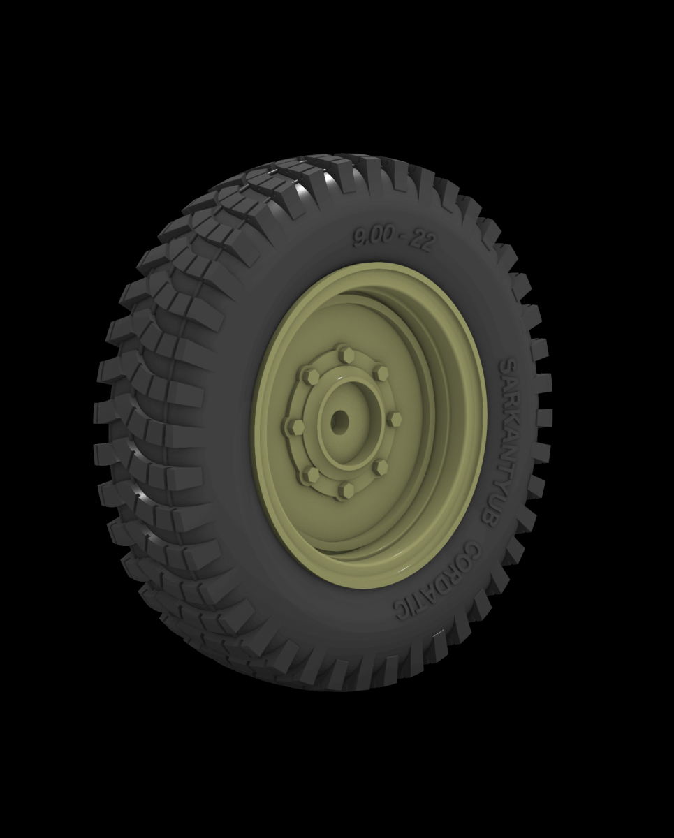 Panzer Art RE35-733 M39 Csaba Road wheels (Cordatic) 1/35 – immagine 3
