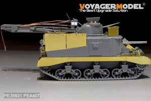 Véhicule de dépannage de char américain M31 de la Seconde Guerre mondiale, modèle Voyager PE35931, pour TAKOM 2088, échelle 1/35 – image 6