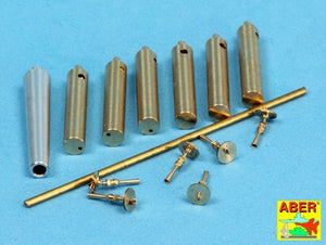 Canons Aber 35L-164 pour char allemand A7V de la Première Guerre mondiale (1/35)