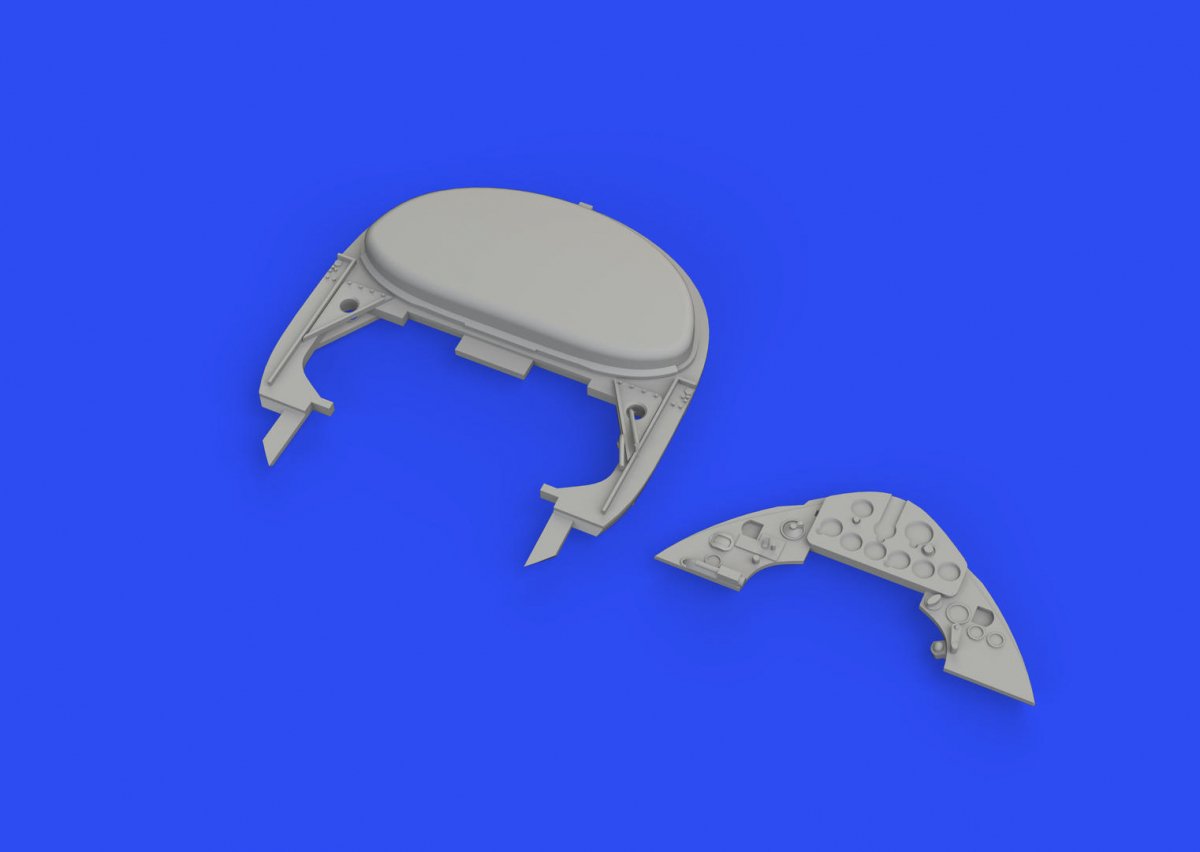 Eduard 644180 F4F-3 late LööKplus EDUARD 1/48 – immagine 3