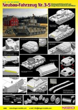 Dragon 6690 Neubau-Fahrzeung Nr.3-5 1/35 – immagine 2