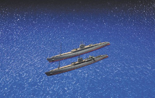 Aoshima 04591 Water Line Series No. 431 Japanese Submarine I-1 &amp;amp; I-6 1/700 – immagine 2