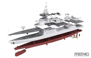 Meng Model PS-009 Chinese Type 055 Guided Missile Destroyer 1/700 – imagen 3