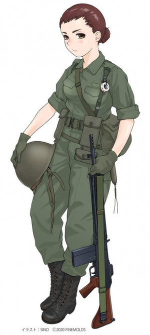 Fine Molds HC03 Historic Costume Girl Type 73 Light Truck With Figure Himeko 1/35 – Bild 6