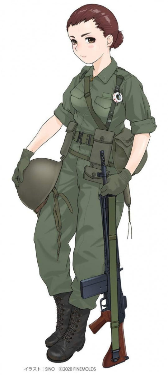 Fine Molds HC03 Historic Costume Girl Type 73 Light Truck With Figure Himeko 1/35 – Bild 6