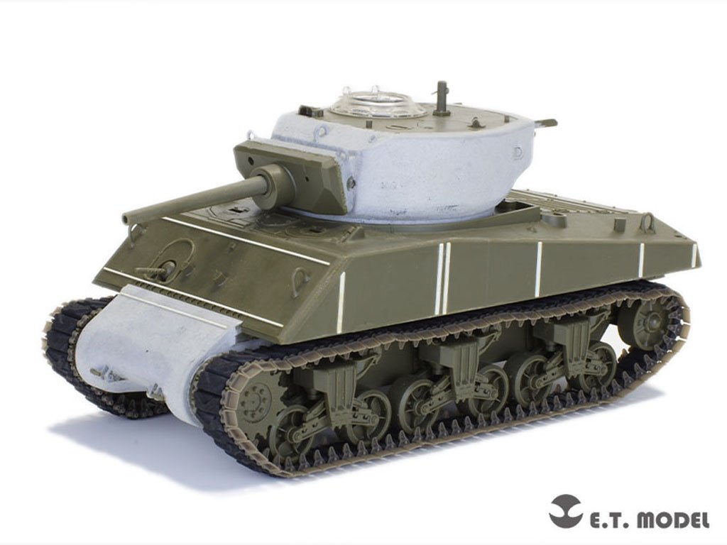 Maquette ET P35-082 Char Sherman M4 T48 de l&amp;#39;armée américaine (Seconde Guerre mondiale) avec bec de canard (Type 1), chenilles fonctionnelles (impression 3D), échelle 1/35 – image 7