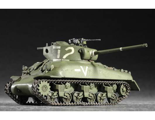 Trumpeter 07222 M4A1(76)W TANK 1/72 – imagen 8