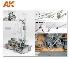 AK Interactive AK249 MODELLING FULL AHEAD 3: BISMARK &amp;amp; TIRPITZ (English) – immagine 7
