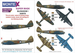 Montex K48370 BLENHEIM I (UK) 1/48