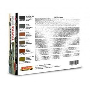 Lifecolor CS03 Acrylic paint set German Tanks WWII Set 2 6x22ml – zdjęcie 2