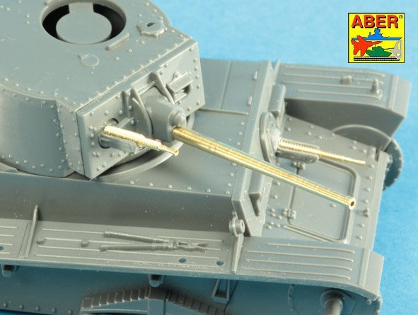 Canon de char allemand Aber 48L-31 de 3,7 cm KwK A 7 L/42 pour Pz.Kpfw. 38(t) (1/48) – image 3