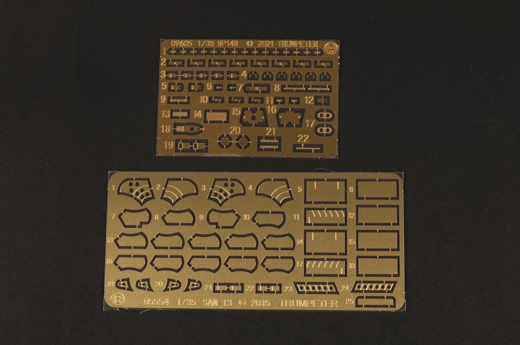 Trumpeter 09605 Russian 9P149 Launching Vehicle w/9K114 Shturm-S ATGM system 1/35 – zdjęcie 19