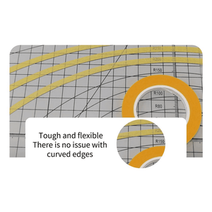 DSPIAE MT-02 2mm WASHI MASKING TAPE / Taśma maskująca 2mm x 18m – immagine 3