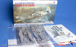 Wingsy Kits D5-08 German WWII Fighter MESSERSCHMITT Bf 109 E-3 1/48 – Bild 2