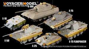 Maquette Voyager PE35505 Char allemand E-50 de la Seconde Guerre mondiale pour TRUMPETER 01536 1/35 – image 12
