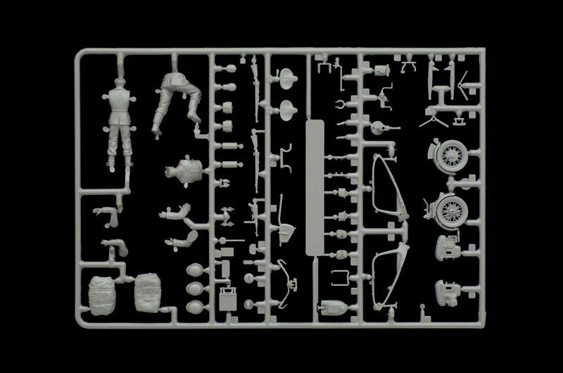 Italeri 0317 ZUNDAPP KS750 WITH SIDECAR 1/35 – imagen 5