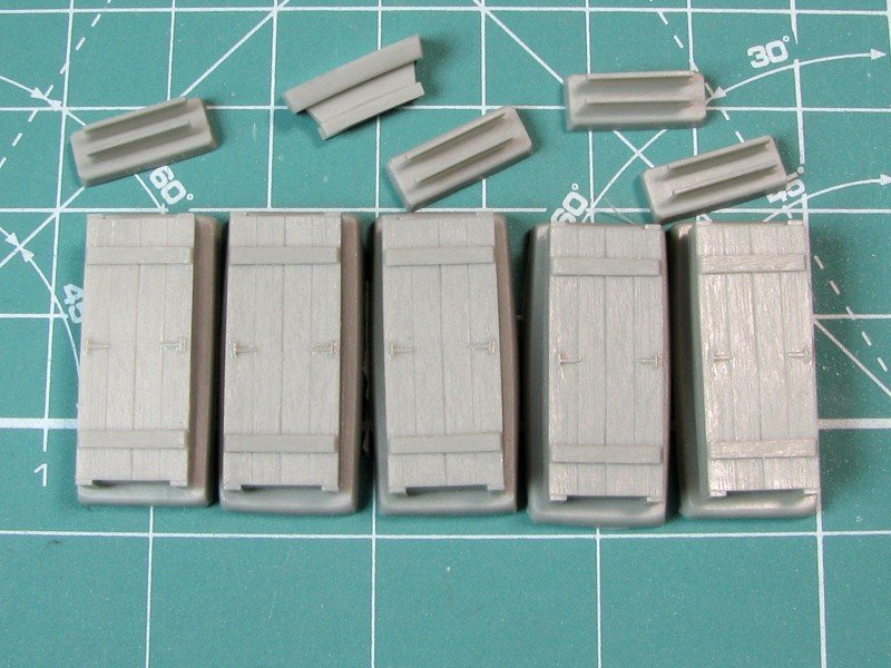 Eureka XXL E-005 Zestaw 5-ciu skrzynek amunicyjnych 1/35 – Bild 3