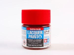 Tamiya 82146 LP-46 Pure Metallic Red 10ml – immagine 3