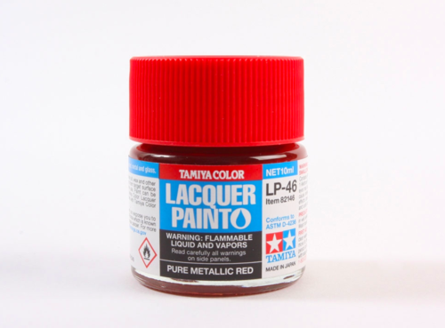 Tamiya 82146 LP-46 Pure Metallic Red 10ml – immagine 3