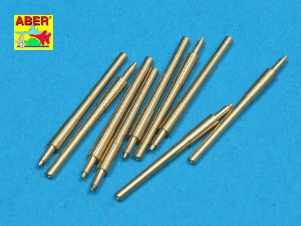 Aber 1/700L-18 Set of 9 pcs 406 mm barrels for ships: Nelson, Rodney 1/700