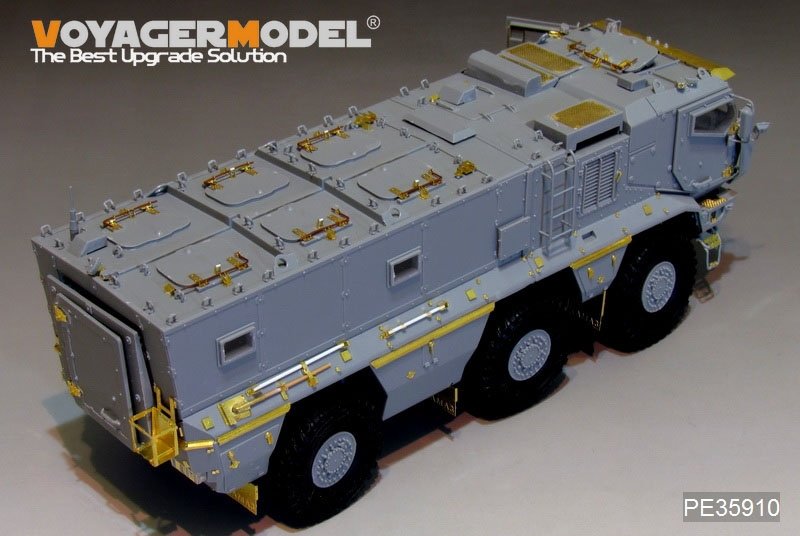 Maquette Voyager PE35910 KamAZ-63968 Typhoon-K russe moderne de base pour TAKOM au 1/35 – image 3